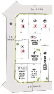 岡山市北区平田　平田123　分譲地・土地　ミナモト建築工房