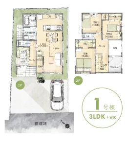 岡山市南区妹尾　新築建売住宅　3090-3230　ミナモト不動産/㈱ミナモト建築工房