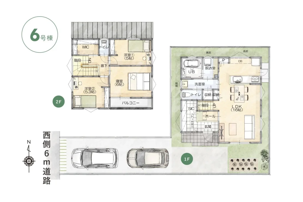 岡山市北区平田123　新築建売住宅　3980-4080　ミナモト不動産/㈱ミナモト建築工房