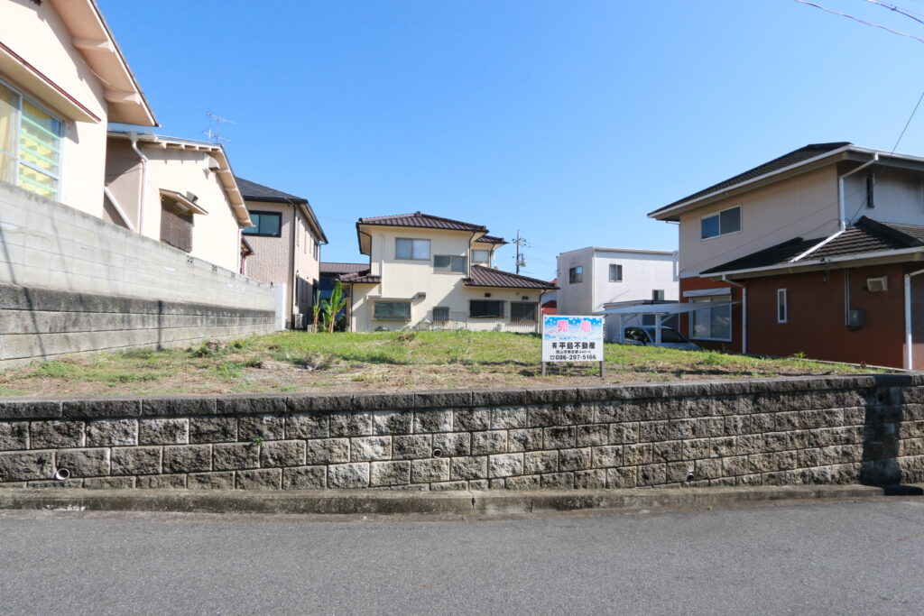 岡山市東区瀬戸町旭ヶ丘2丁目　土地　780万円　平島不動産