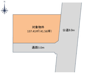 岡山市北区平田　分譲地　土地　2078万円　ブルズ・エージェンシー