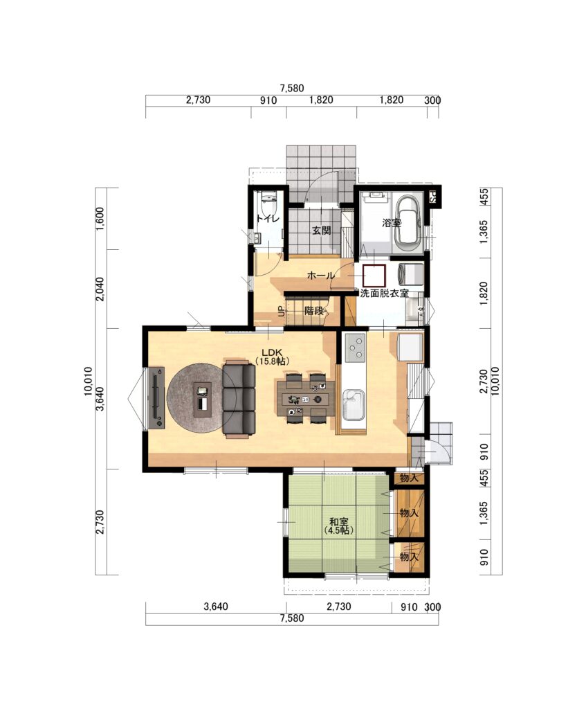 瀬戸内市邑久町豊原　新築建売・未入居　3650万円　ライフデザイン・カバヤ㈱