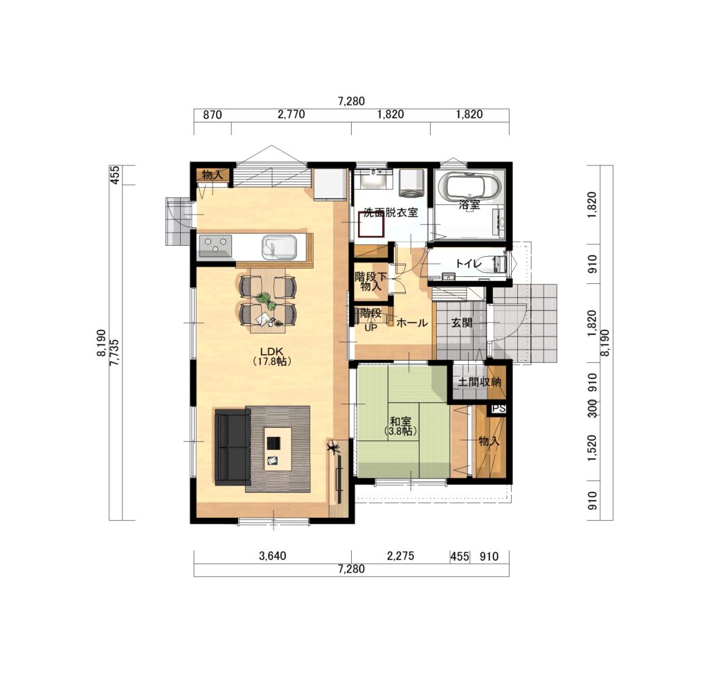 岡山市北区青江5丁目　新築建売住宅　4570万円　ライフデザイン・カバヤ㈱