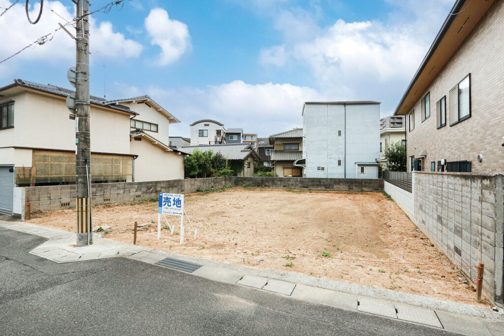 岡山市中区住吉町1丁目　土地　5490万円　ミサワホーム