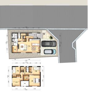 岡山市南区泉田3丁目　新築建売住宅　4660万円　ライフデザイン・カバヤ