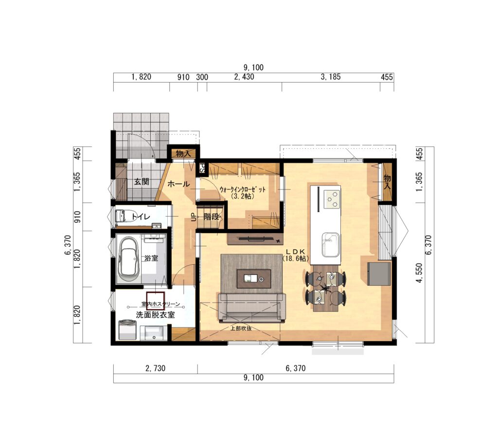 岡山市南区福富西2丁目⑦号地　新築建売住宅　4360万円　ライフデザイン・カバヤ