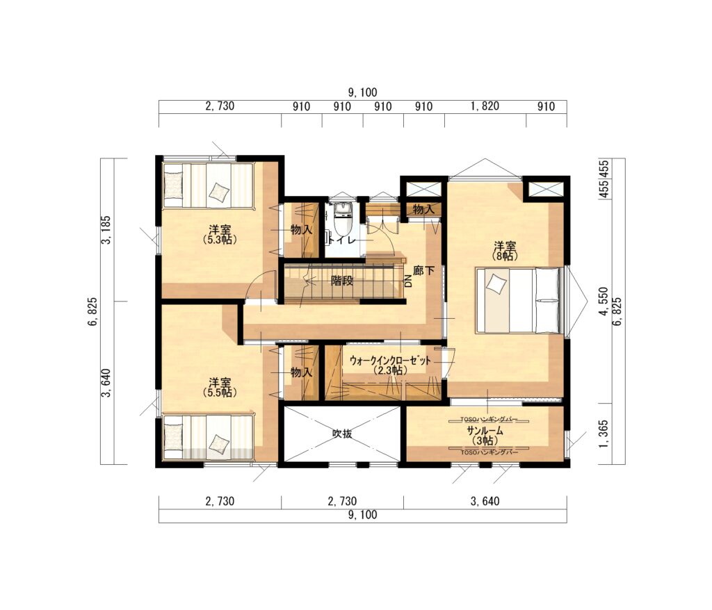 岡山市南区福富西2丁目⑦号地　新築建売住宅　4360万円　ライフデザイン・カバヤ