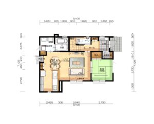 岡山市北区中撫川　新築建売住宅　4050万円　ライフデザイン・カバヤ