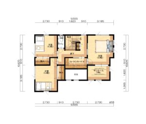 岡山市北区中撫川　新築建売住宅　4050万円　ライフデザイン・カバヤ