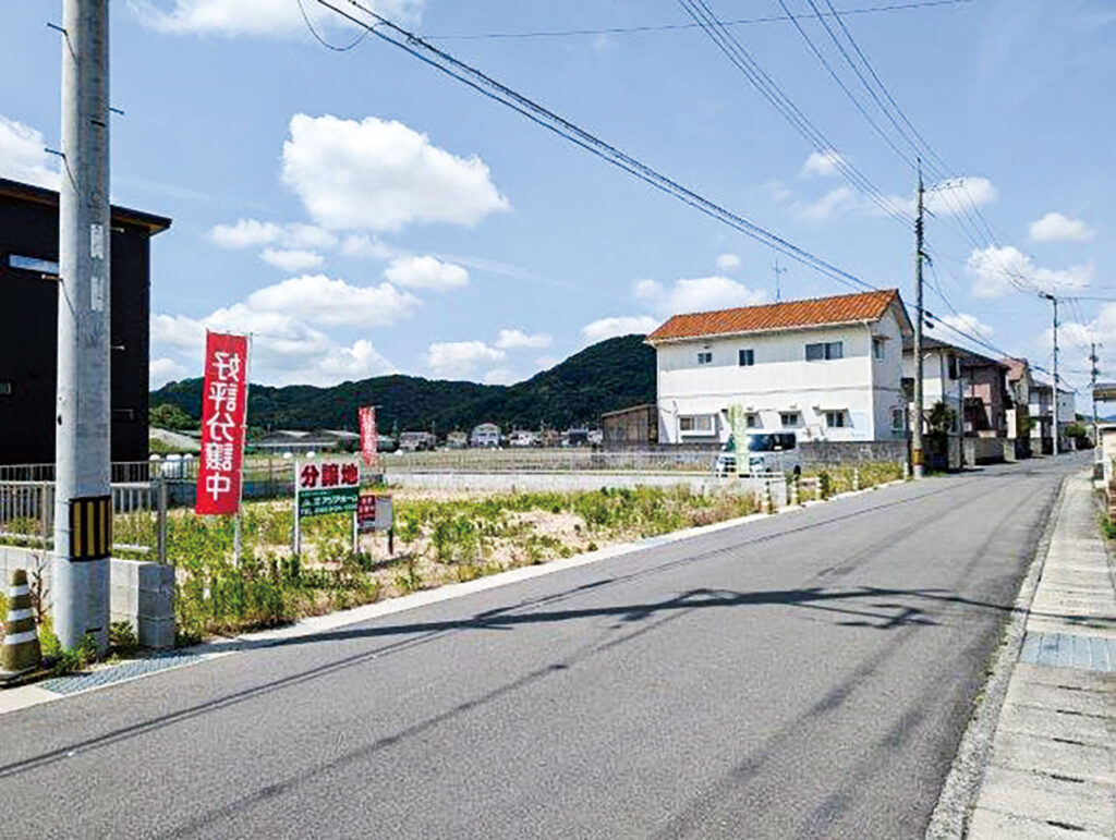 瀬戸町長船町土師　分譲地　土地　640万円　アジアホーム