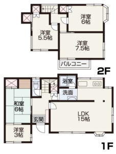 岡山市北区津島本町　中古住宅　4480万円　ジェイ・フィール