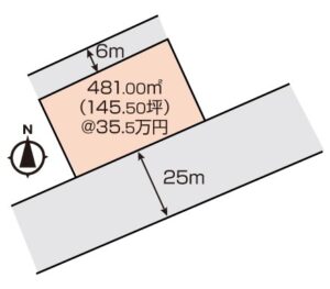 倉敷市児島小川町　土地　5160万円　おうち家不動産㈱岡山駅西口支店