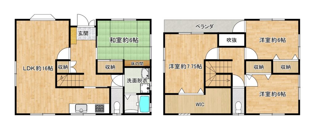 赤磐市桜が丘東　1798万円　リフォーム済　中古住宅　ニッカホーム