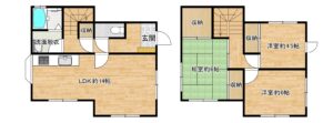 赤磐市桜が丘西　1398万円　リフォーム済　中古住宅　ニッカホーム