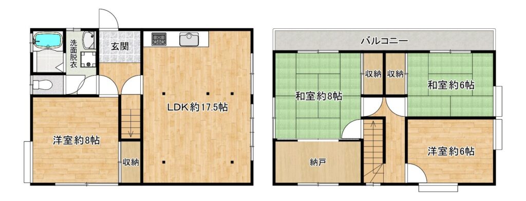 玉野市田井4丁目　中古住宅　リノベーション済み　1248万円　ニッカホーム