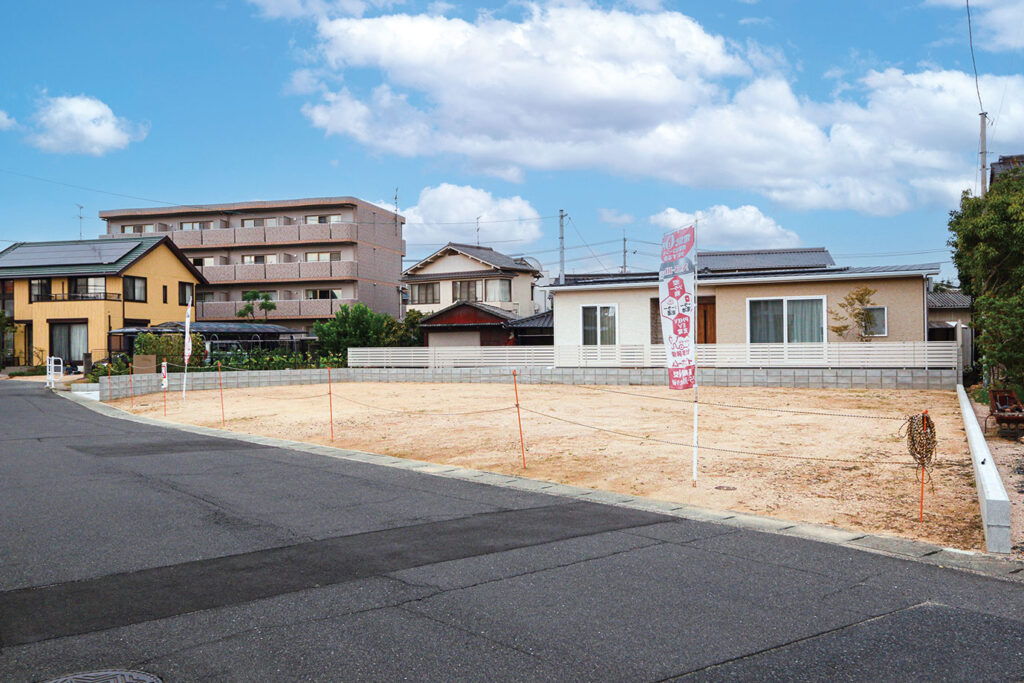 岡山市北区今保　土地　1540万円　イシンホーム