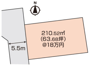 岡山市北区川入　土地　1146.24万円　イデア・フィール