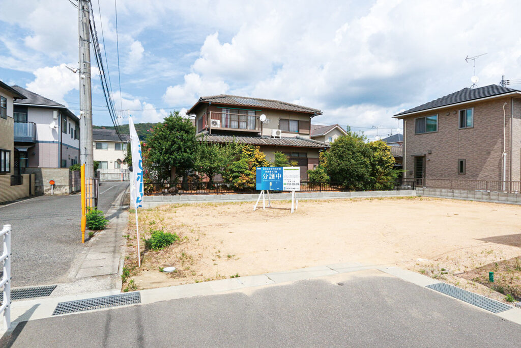 岡山市北区津島南1　土地　3600万円　ミサワホーム