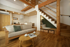 岡山市東区広谷 新築建売住宅 モデルハウス 4550万円 木の城いちばん