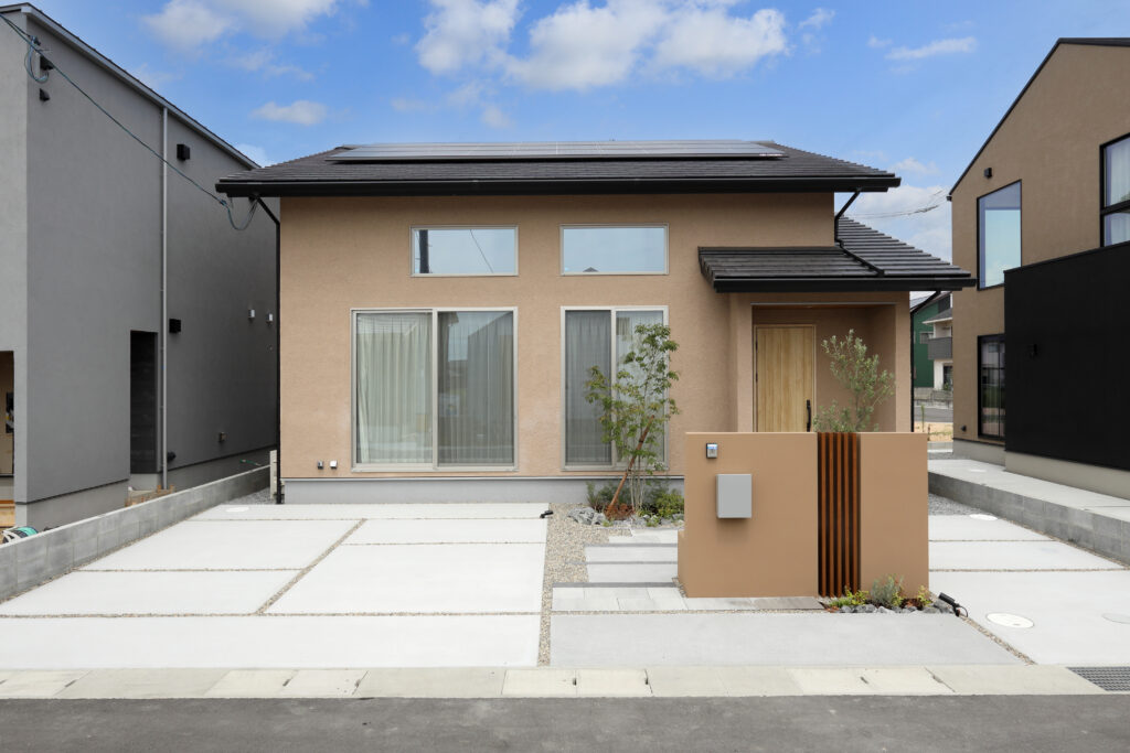 岡山市東区広谷 新築建売住宅 モデルハウス 4550万円 木の城いちばん