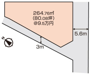 岡山市北区矢坂東町 土地 760万円 アルファ不動産
