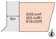 岡山市北区川入　土地　1044.78万円　イデア・フィール