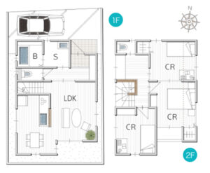 岡山市北区広瀬町 新築建売住宅 3280万円 ナカタホーム岡山