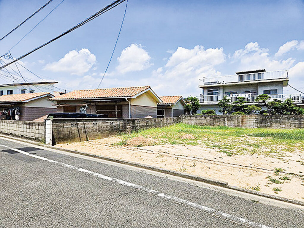 倉敷市西富井 土地 1500万円 大建地所NX