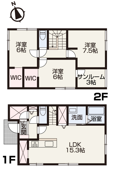 岡山市北区十日市東町 新築建売 豊作家