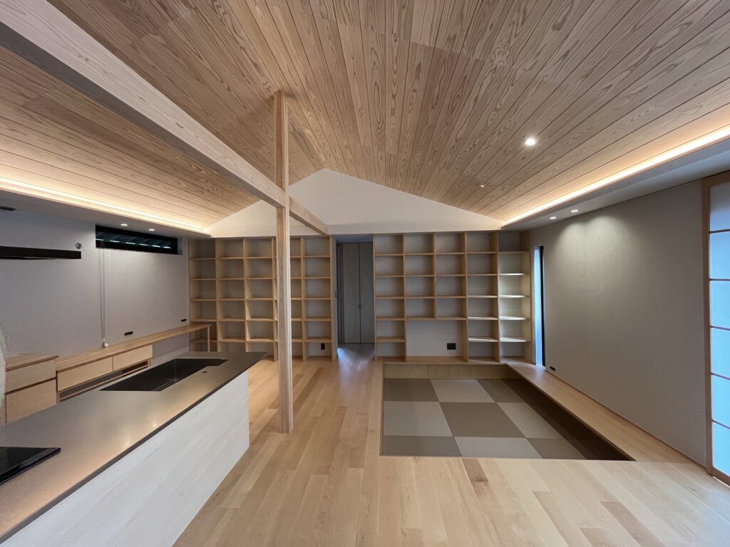 倉敷市日吉町　完成見学会　木創