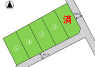 倉敷市北畝6丁目　土地　分譲地　運船建設