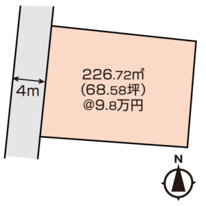 倉敷市児島稗田町　土地　670万円　おうち家不動産㈱岡山駅西口支店