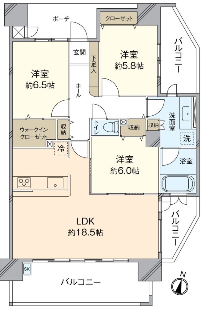 岡山市南区西市 アウルステージ西市 マンション 3580万円 ナラムラ