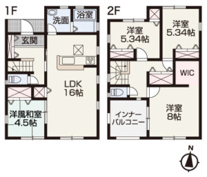 岡山市中区福泊　新築建売住宅　2280万円　エステートプランニング