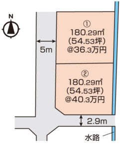 岡山市中区西川原　土地　1980万円　八鍵不動産