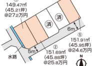 岡山市北区辛川市場 土地 1130万円 八鍵不動産