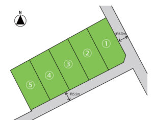 倉敷市北畝6丁目　土地　分譲地　運船建設