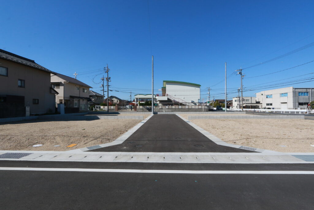 岡山市南区　築港緑町　土地　イシンホーム