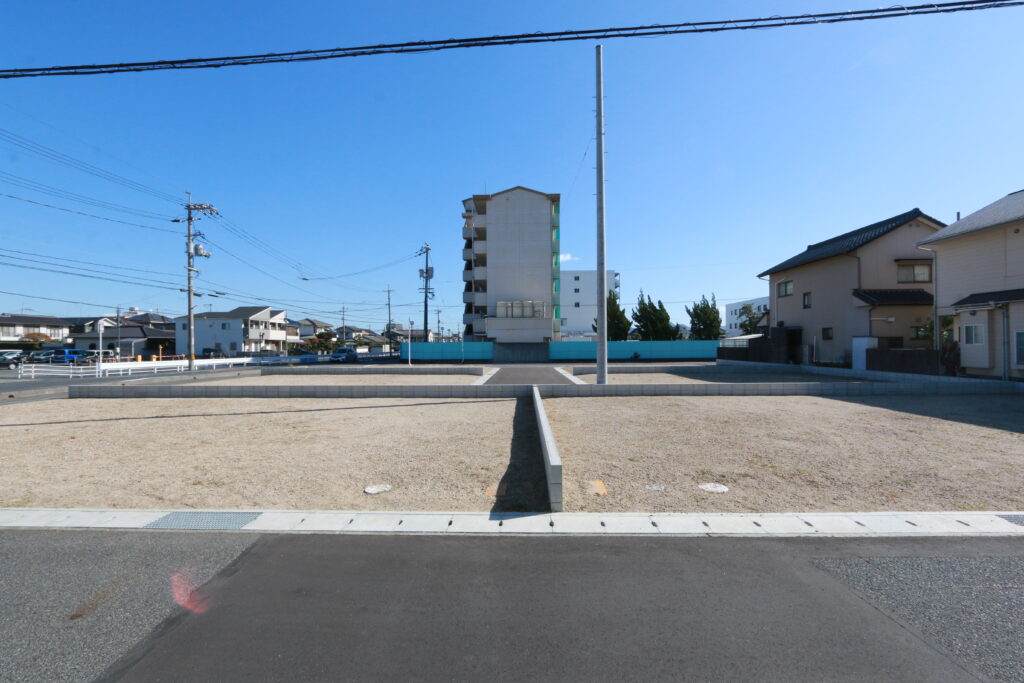 岡山市南区　築港緑町　土地　イシンホーム