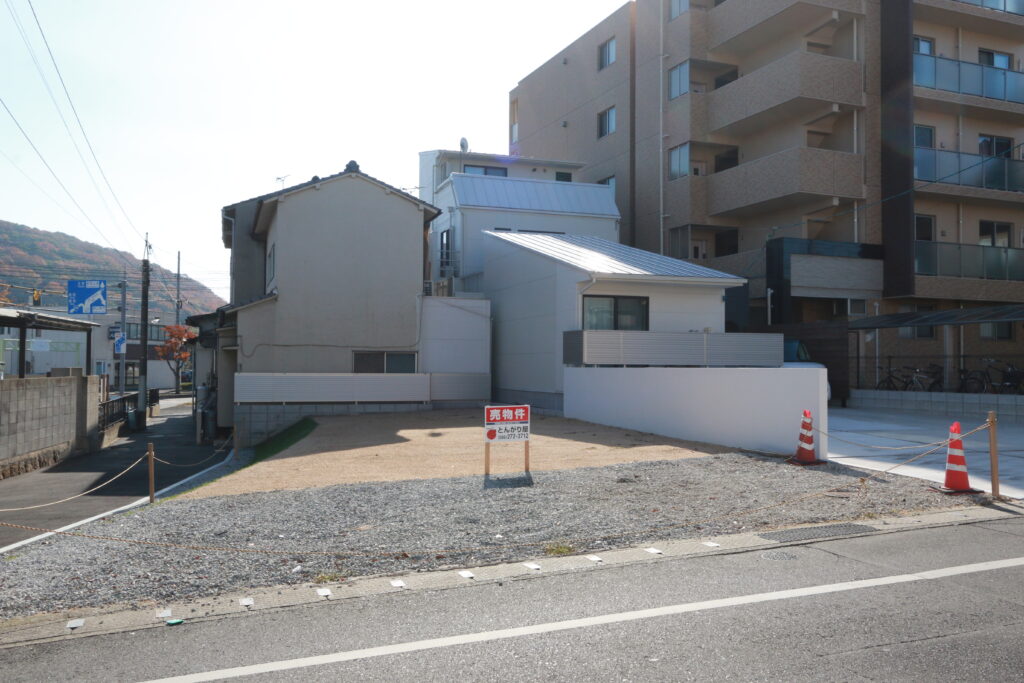 岡山市中区森下町 土地 2780万円 とんがり屋