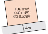 岡山市北区庭瀬　土地　1290万円　おうち家不動産㈱岡山駅西口支店