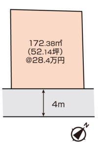岡山市中区門田本町2丁目 土地 1480万円 なりとも不動産