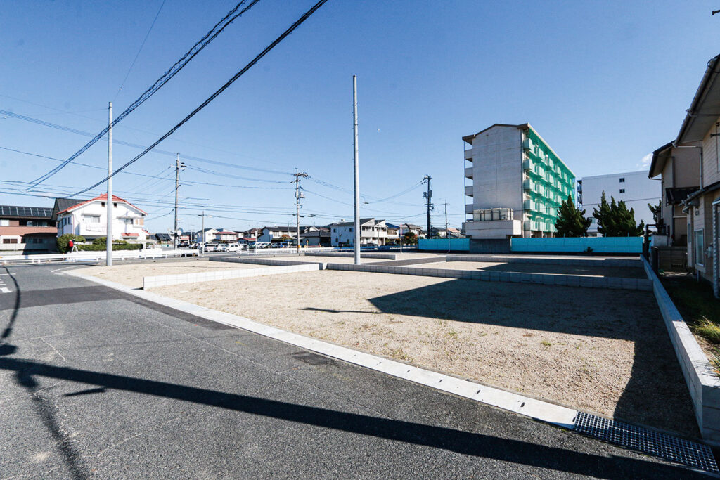 岡山市南区　築港緑町　土地　イシンホーム