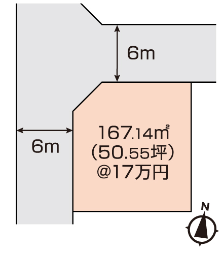 岡山市北区川入 土地 859.35万円 イデア・フィール