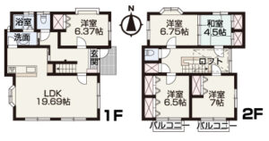 赤磐市山陽3丁目　売家　1599万円　ミサワホーム