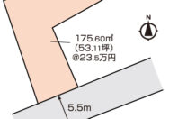 岡山市南区洲崎2丁目　土地　1250万円　ミサワホーム