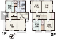 岡山市南区築港緑町3丁目　売家　1950万円　ミサワホーム