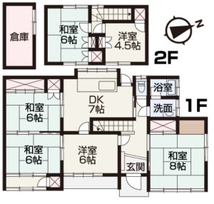赤磐市下仁保　中古住宅　450万円　おうち家不動産岡山駅西口支店