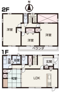 赤磐市桜が丘西7　売家　2280万円　八鍵不動産