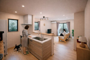 岡山市北区青江5丁目 高性能モデル オープンハウス 運船建設